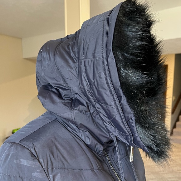 Guess Long Fur Trimmed Parka - Picture 3 of 12